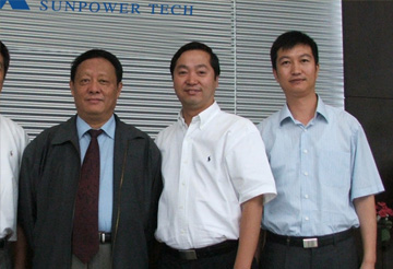 Inspection Visit by Academician Ouyang Pingkai of the Chinese Academy of Engineering, then President of Nanjing Tech University‌