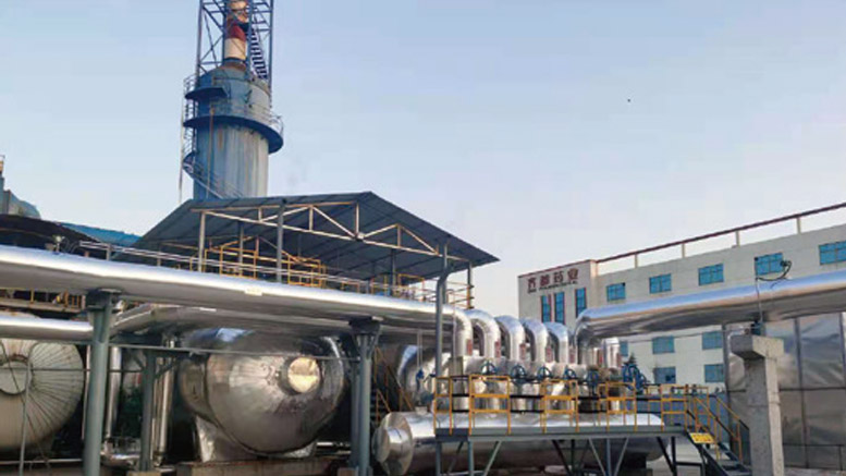 Shandong Qidu Medicine Industry Heat Accumulator System Project