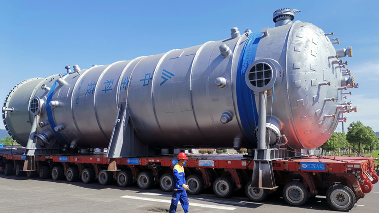 Propylene Oxide Reactor, Patented CoreFixed-Bed Twisted Tube Reactor
