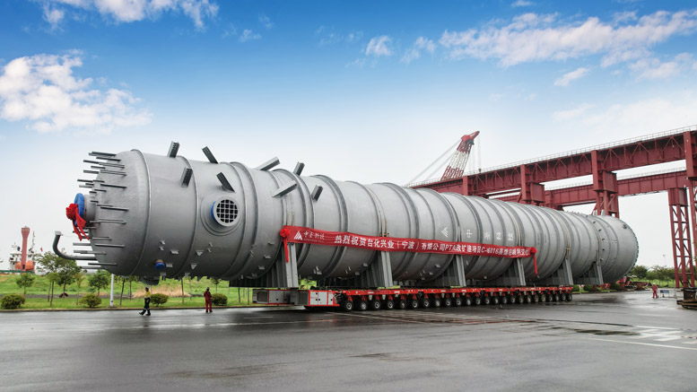 PTA Revamp Project C-6016 Distillation Towe